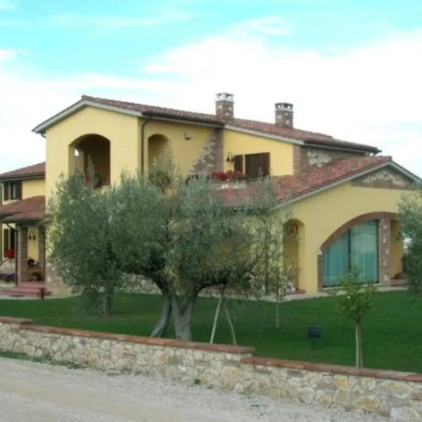  橄榄树B&B旅馆，位于Poggio Aquilone的酒店