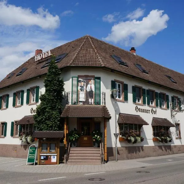 Hotel Hanauerhof，位于Mösbach的酒店