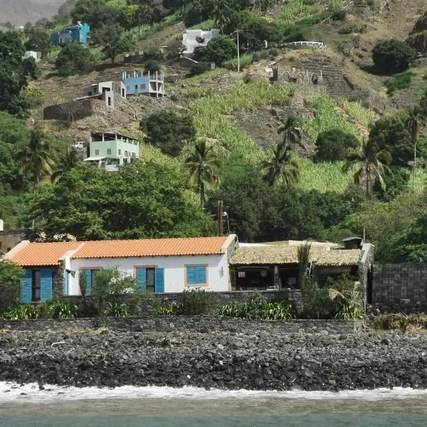 Casa Praia Tarrafal de Monte Trigo，位于Seladinha的酒店
