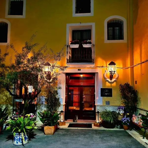 Boutique hotel El Capricho，位于Benissiva的酒店