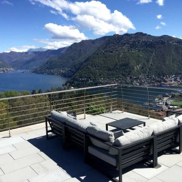 Penthouse - Villa Cardano，位于科莫的酒店