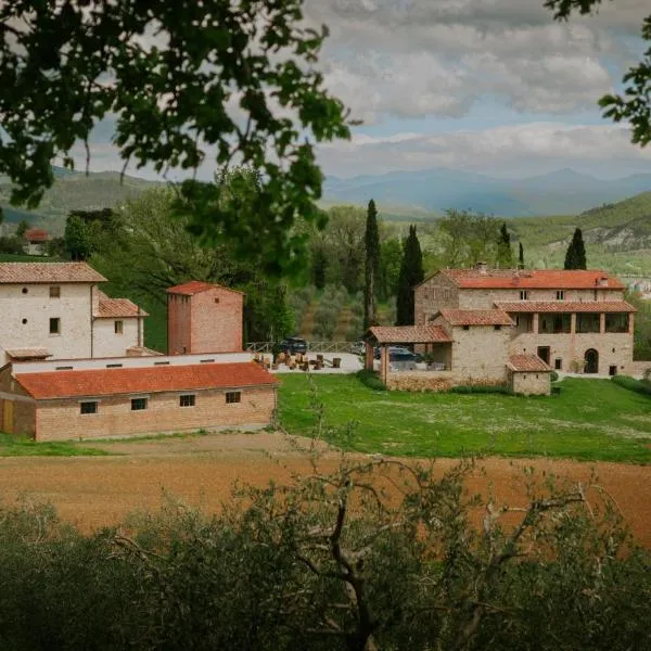 Agriturismo Podere Tovari，位于安吉亚里的酒店