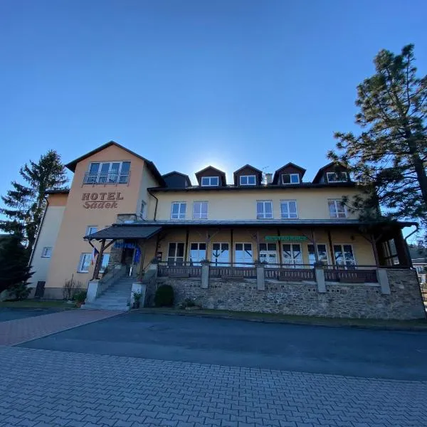 hotel Sádek，位于Poběžovice的酒店