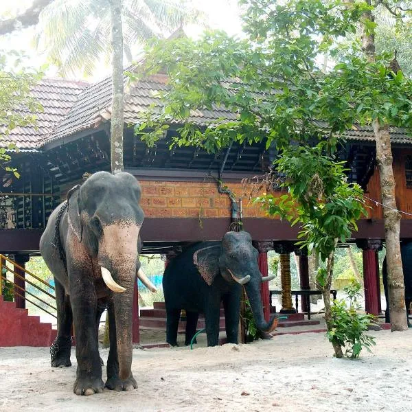 Elephant Courtyard- A Heritage Homestay，位于阿勒皮的酒店