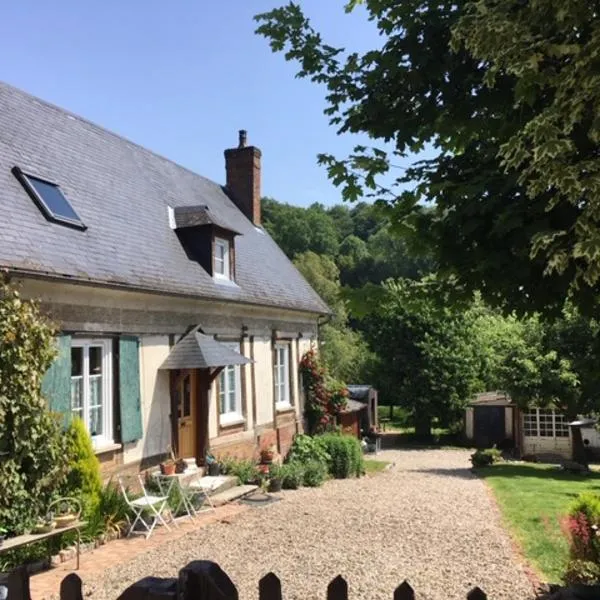 Appart dans longère Normande au coeur de la Forêt de Lyons，位于Bosc-Hyons的酒店