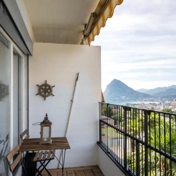 Lugano Boat Apartment，位于卢加诺的酒店