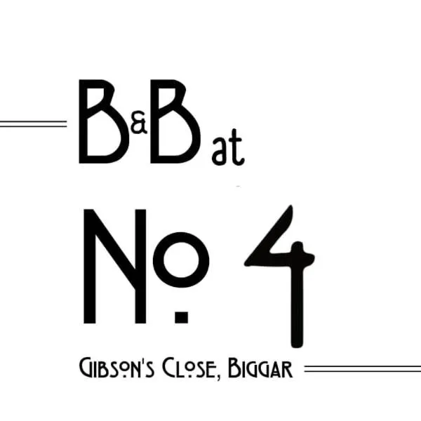B&B at No 4，位于比加的酒店