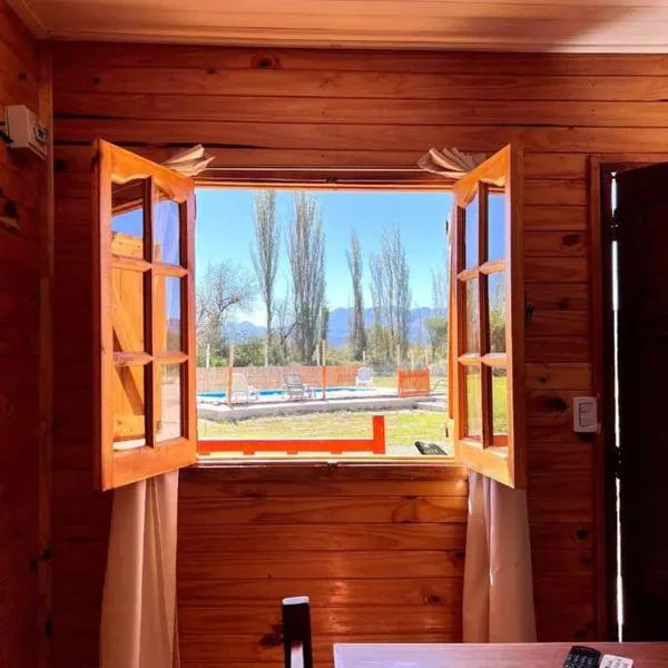 Cabaña Finca el Oasis en Jáchal, San Juan，位于圣何塞德哈查尔的酒店
