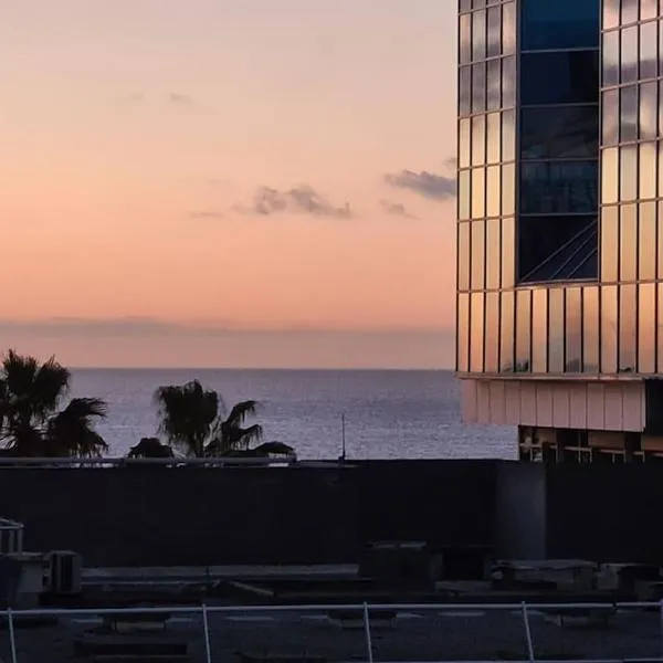 Face mer et plages appartement avec terrasse.，位于尼斯的酒店