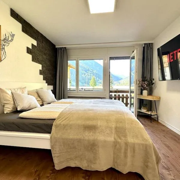 Enjoy the View Apartment Close to Zermatt with Parking，位于塔什的酒店