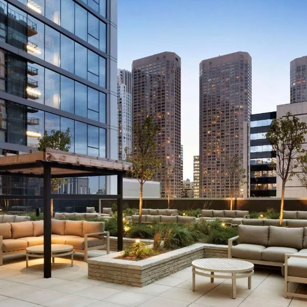 Hampton Inn Chicago West Loop Fulton Market Area,位于芝加哥的酒店