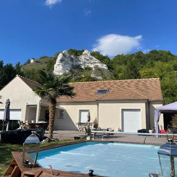 Maison bonheur proche GIVERNY et top pour télétravail，位于Haute-Isle的酒店