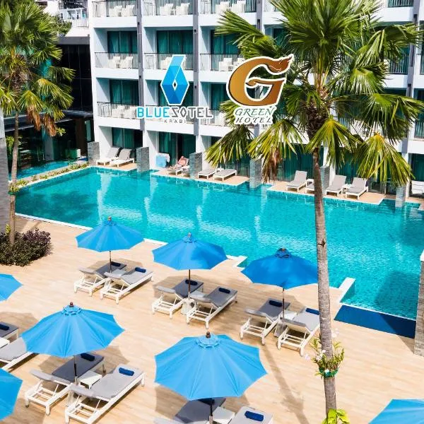 BlueSotel Krabi AoNang Beach- SHA Extra Plus，位于通塞海滩的酒店