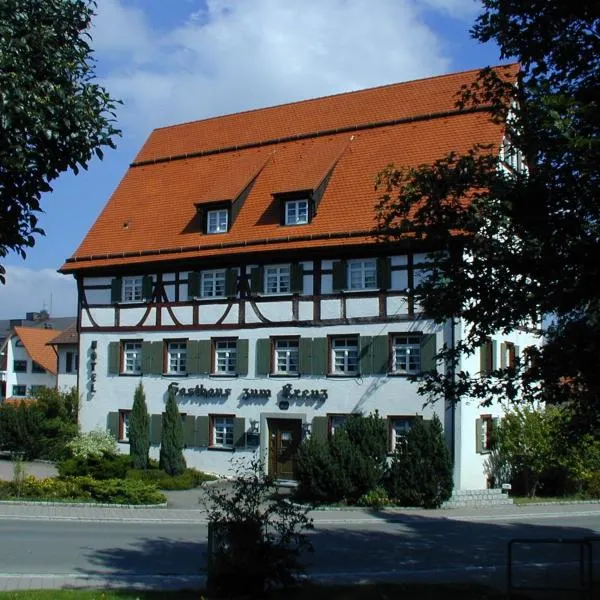 Gasthaus Hotel zum Kreuz，位于Straßberg的酒店