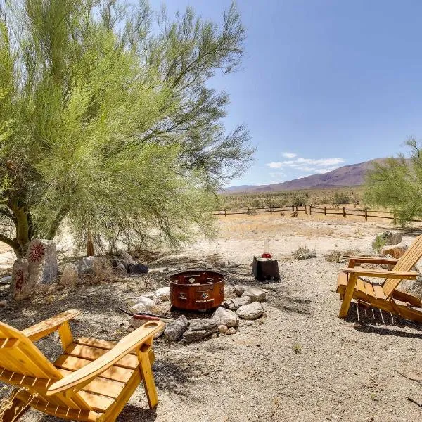 Borrego Springs Stargazing Home with Mtn Views，位于博雷戈斯普林斯的酒店