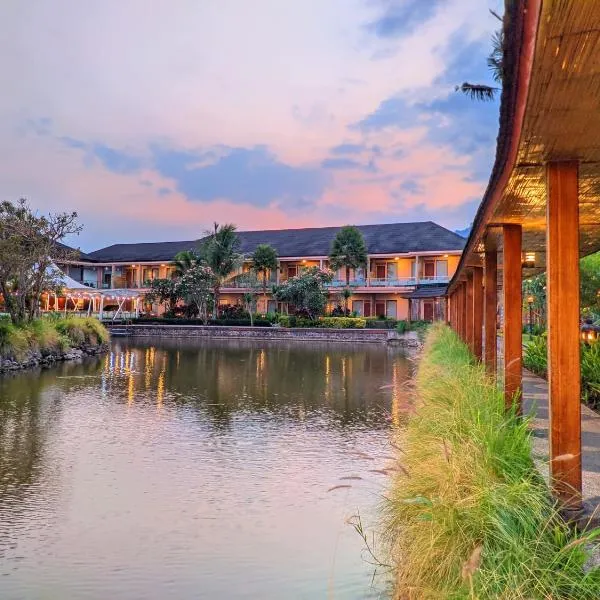 Villa Rancabango Hotel & Resort Garut，位于Tarogong的酒店