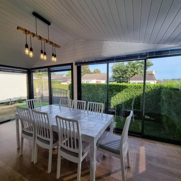 Chalet 6 pers à 10km de Cabourg，位于Dozulé的酒店