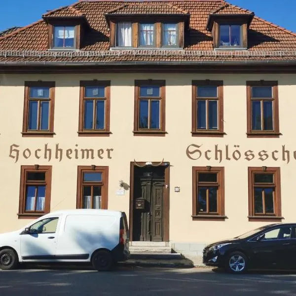 Pension Hochheimer Schlösschen，位于Apfelstädt的酒店