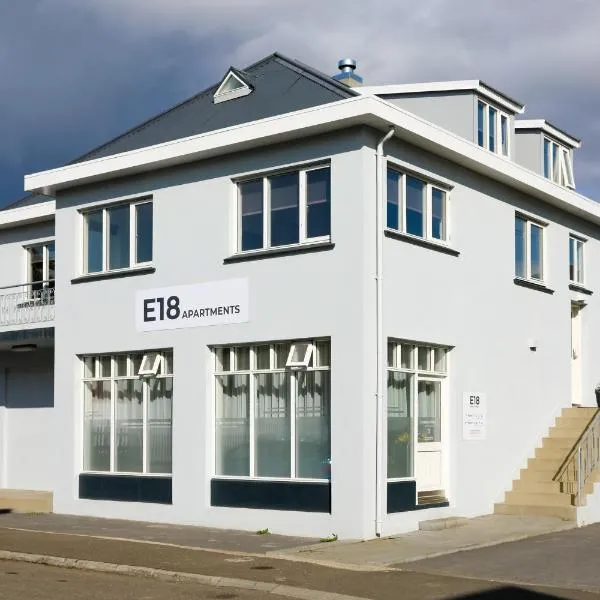 E18 Apartments，位于阿克雷里的酒店