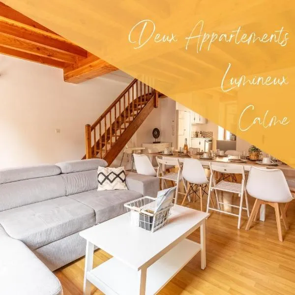 Le Double Pirou # 2 Appartements # Halte Auvergne，位于蒂耶尔的酒店