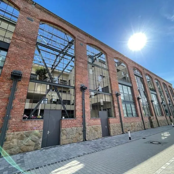 LOFT BW29 Zentrum - Freizeit & Arbeit - 5 Personen - WIFI，位于莱比锡的酒店