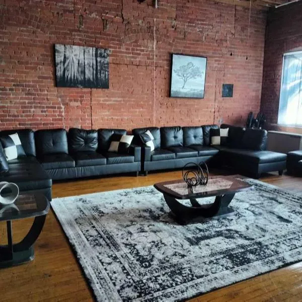 Gorgeous Downtown Detroit Loft - Fully Equipped，位于底特律的酒店