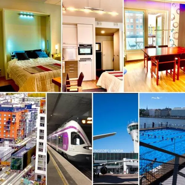 To LuxStudio KARNEOLI From Helsinki Airport 6 min, to City 27min, Free Parking in Kivistö，位于万塔的酒店