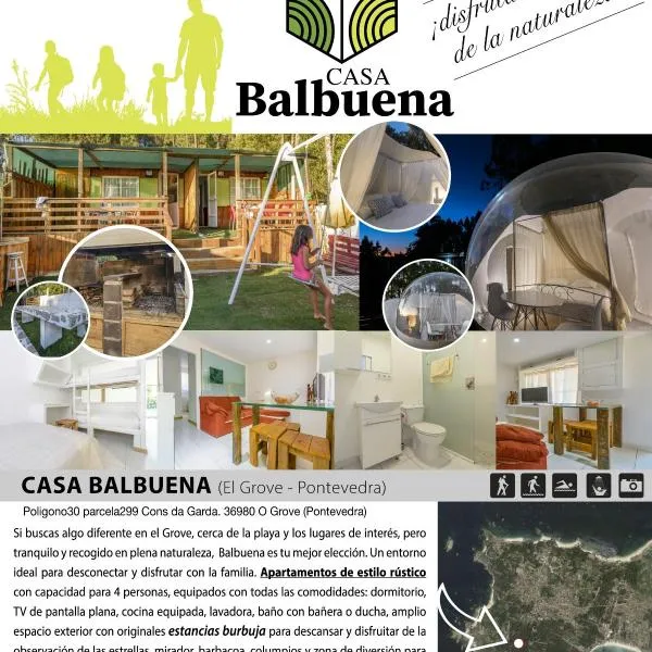 Casa Balbuena, interpretación de la vía láctea，位于O Grove Pontevedra的酒店