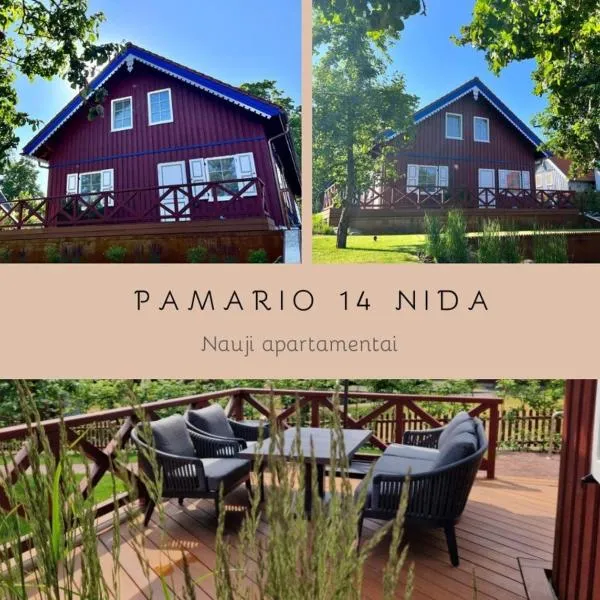 Nauji apartamentai! Pamario 14，位于奈达的酒店