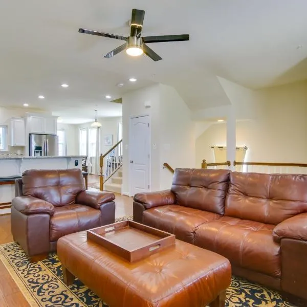 Luxury Ocean City Retreat with Beautiful Bay Views，位于大洋城的酒店