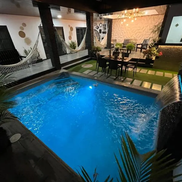 Casa en San Clemente con piscina，位于San Jacinto的酒店