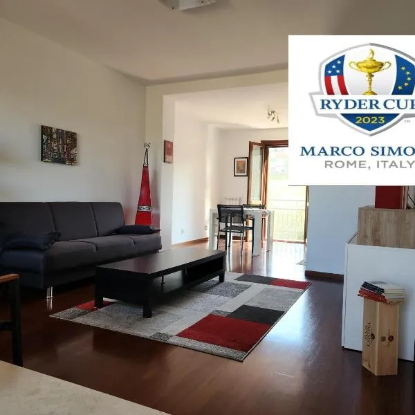 Marco Simone Roma Golf Club，位于马尔科西蒙尼的酒店