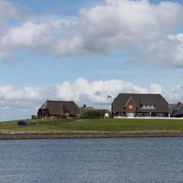 Hotel & Gasthaus Hilligenley - auf der Hallig Langeness，位于朗格内斯岛的酒店