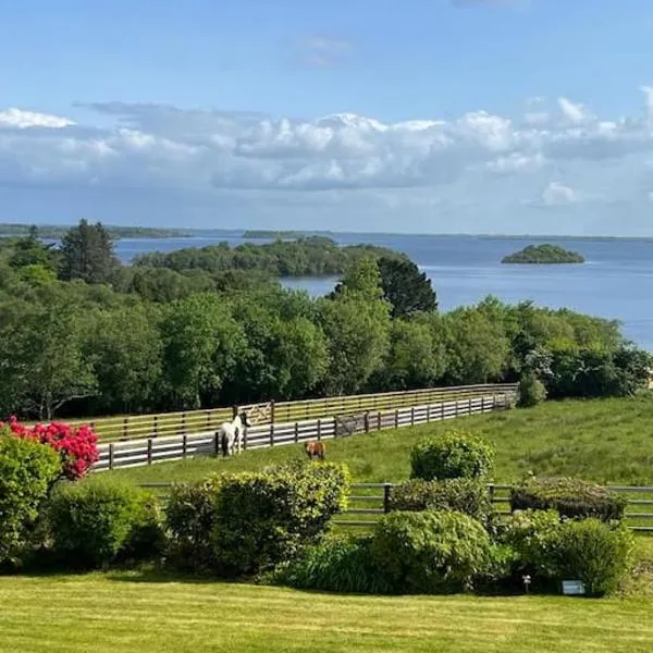 Hillcrest Lodge, Private apartment on Lough Corrib, Oughterard，位于戈尔韦的酒店