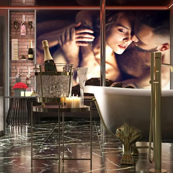Grey Secret Champagne Apartament Spa，位于格但斯克的酒店