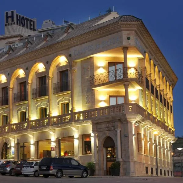 巴埃萨坎普斯酒店，位于蓬特-德尔奥维斯波的酒店