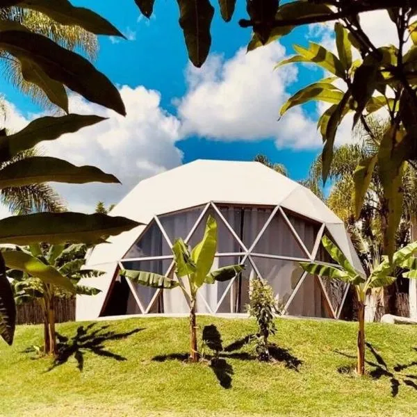 ECO GLAMPING BRASIL Santa Branca SP，位于圣布兰卡的酒店