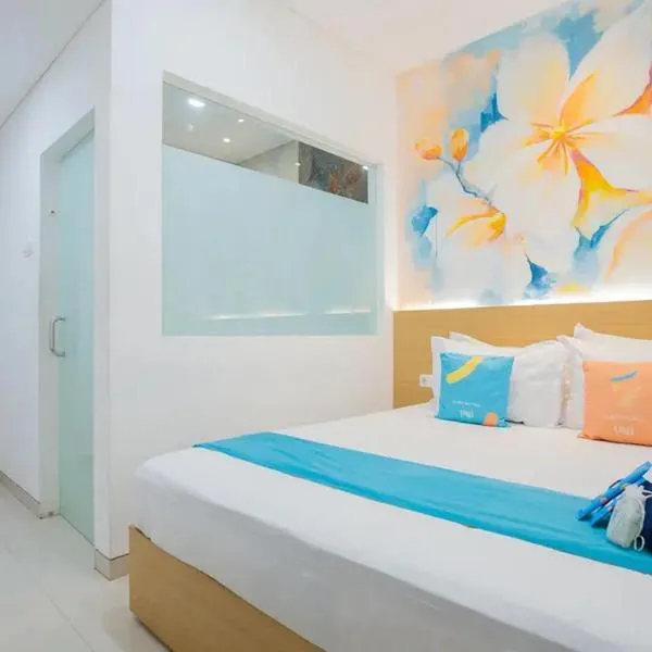 Sans Hotel Box Mansion Surabaya by RedDoorz，位于Wonokitri 2的酒店
