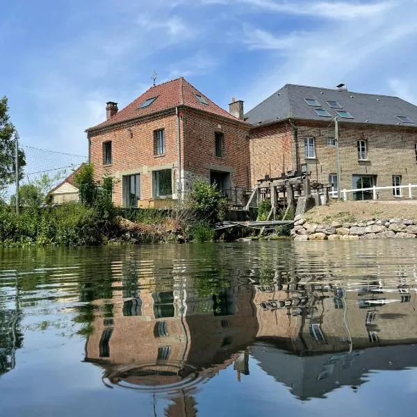 Le Gite du Moulin de la Pisciculture de Monchel sur Canche，位于Conchy-sur-Canche的酒店