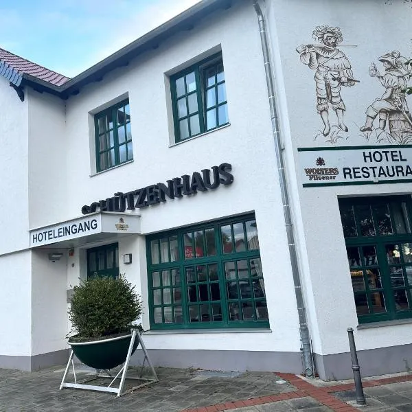 Hotel Schuetzenhaus Vorsfelde，位于Oebisfelde的酒店