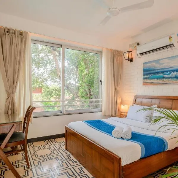 HideAway 1BHK, Parra, North Goa (STU)，位于果阿旧城的酒店