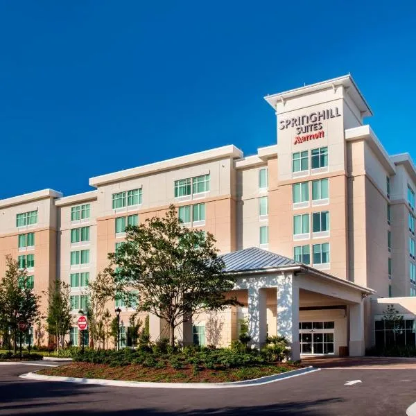 SpringHill Suites by Marriott Orlando at FLAMINGO CROSSINGS Town Center-Western Entrance，位于海湾湖的酒店
