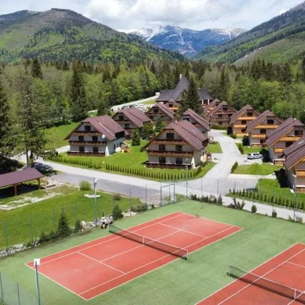 Chaty a apartmány Kúria na Táloch, Chopok - JUH，位于塔莱的酒店