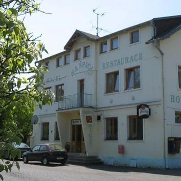 Hotel a restaurace Na Špici，位于Vahaneč的酒店