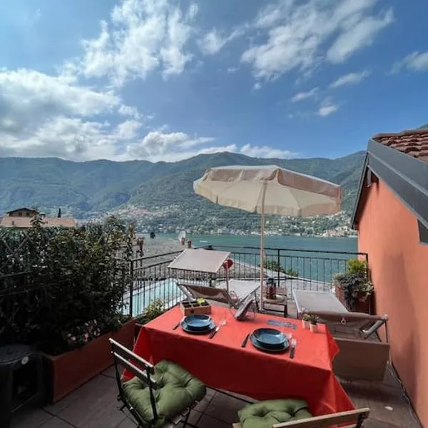 Casa Giulietta Torno with lake view terrace，位于托尔诺的酒店