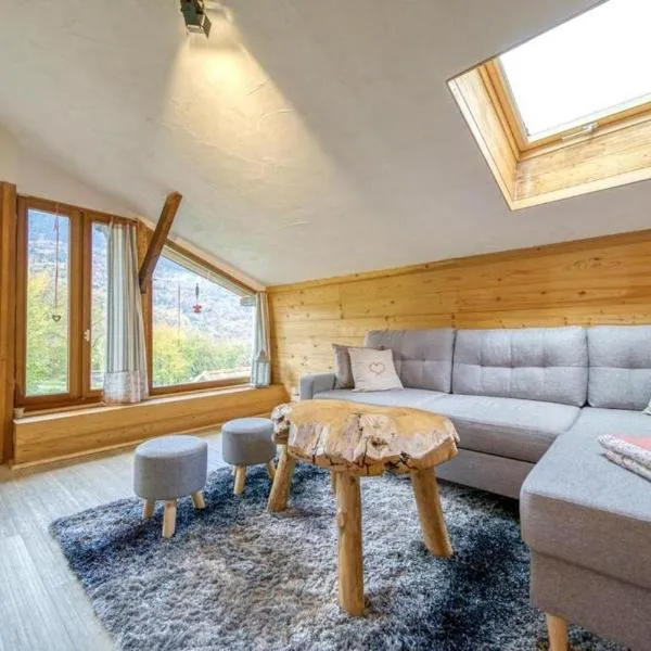 Chalet View on Vanoise Mountain - 3 bedrooms 70m2，位于布里德莱班的酒店