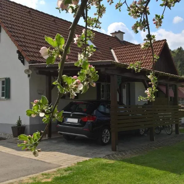 Ferienhaus Am Bach，位于Hartmannsdorf的酒店