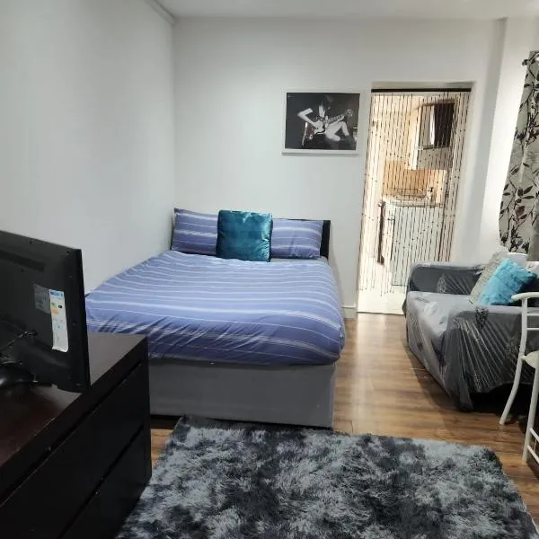 Studio Apartment at Chadwell Heath，位于罗姆福特的酒店