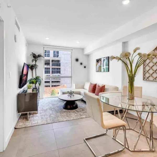 Modern Unit in Downtown Miami With Free Parking，位于迈阿密的酒店