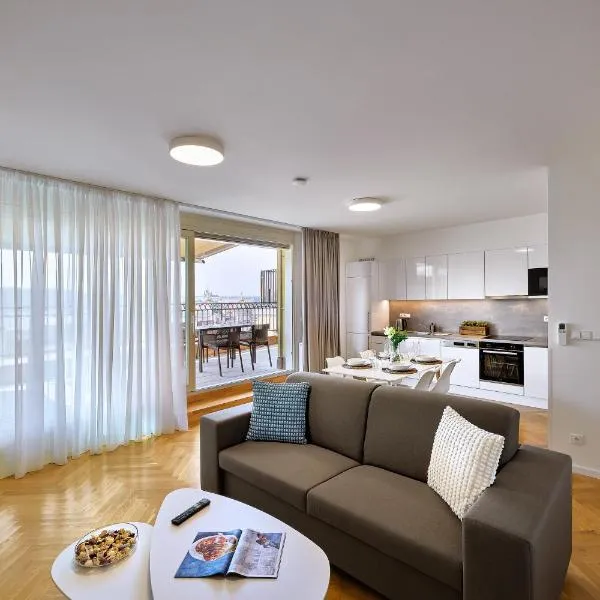 DownTown Suites Rubesova，位于布拉格的酒店